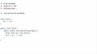 Variables and Type Casting in Java