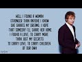 Perfect   Ed Sheeran Lyrics   YouTube