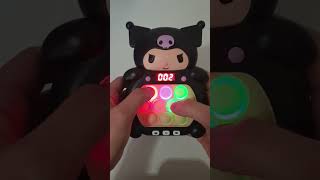 New fidget kuromi is calling 📞 #viral #pushpop #popitelectric #kuromi #popit #fidget #shorts