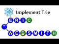 Leetcode 208 Implement Trie Prefix Tree ||  Python || Blind 75 Leetcode Questions