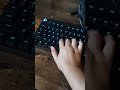 cherry blue switches logitech G pro keyboard and mouse asmr