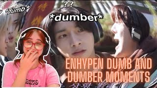 ENHYPEN | 'enhypen taking turn being dumb, dumber, and dumbest' | Reaction