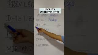 Escreva corretamente! #enem #concurso #professor #concurseiro #concursopublico #souconcurseiro