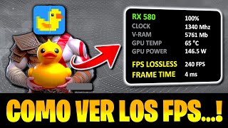 ✅ COMO VER FPS del LOSSLESS SCALING 3 en MSI AFTERBURNER 🔴 ACTUALIZADO 2025 🔴