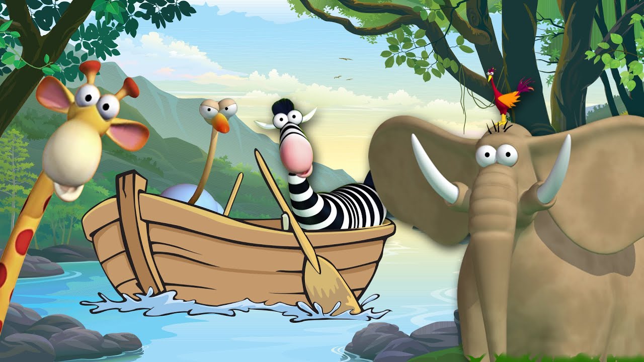 Gazoon | Jungle Cruise | Funny Animal Cartoon For Kids - YouTube