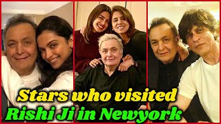 Bollywood Stars who Visited Rishi Kapoor in NewYork