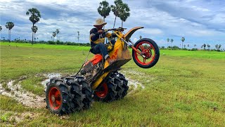 Farmer Tractor Khmer , kubota ZT180 plus ,kubota RT 180 plus