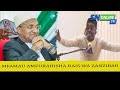 FUMAU MSOMA MASHAIRI WA YANGA AMFURAHISHA RAIS WA ZANZIBAR