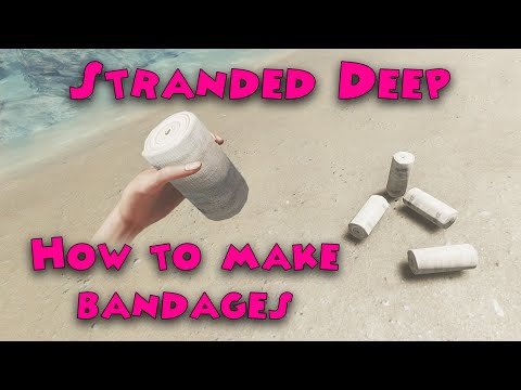 Stranded Deep - How to make a bandage
