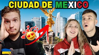 PRIMO UCRANIANO REACCIONA a CIUDAD DE MEXICO por PRIMERA VEZ *enamorados de la ciudad cultural*🇲🇽