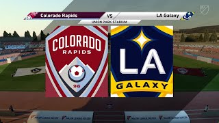 2022 Major League Soccer Colorado Rapids Vs LA Galaxy Fifa 22 Simulation