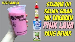 PINK LAVA Richeese Resep Hanya 3 Bahan - Belajar Masak