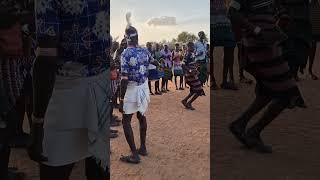 Hamer Men at Evangadi Dance in Omo Valley, Ethiopia. #ethiopia #omovalley #omoadvisor #shorts #short