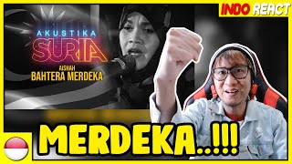 INDOREACT | Aishah - Bahtera Merdeka Live Akustik