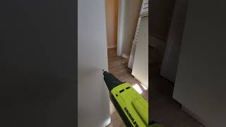 Installing a drywall screw | Ryobi P225 Drywall Screw Gun | #Shorts