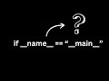 Add THIS To Your Python Scripts! if __name__ == 