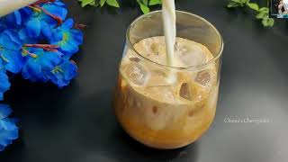 എളുപ്പത്തിൽ ഒരു കോൾഡ് കോഫി  Easy \u0026 Special cafe style Cold Coffee Recipe Malayalam Vietnamese Coffee