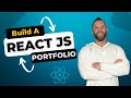 🔥 Build a REACT JS Portfolio Website Using Tailwind CSS - Get Hired!
