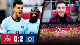 NÜRNBERG vs HSV 0:2 Stadion Vlog 🔥 Hamburg schlägt spät zu! Fan-Proteste gegen die DFL!