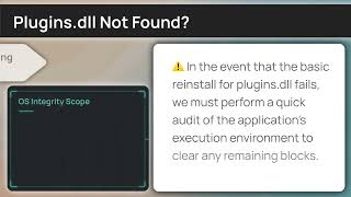 plugins.dll Missing? Here is the Solution!