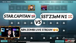 STAR.CAPITAN 🇸🇾 VS SST’Z3eM 🇱🇧|Solo World Cup TDM| ABN ZOMBIES LIVE STREAM| N1 phone vs N1 iPad
