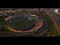 drone sobrevoa o estádio prudentão em prudente sp