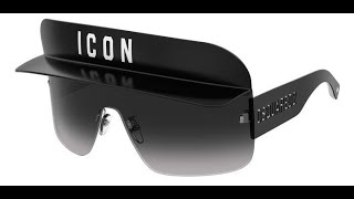 Unboxing New 2022 Dsquared2 ICON 0001/S 807/9O Sunglasses Occhiali da Sole