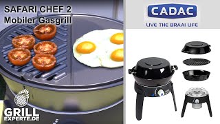 CADAC - SAFARI CHEF 2 - Der Standard unter den Camping-Gasgrills