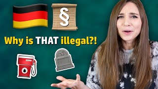 CRAZY GERMAN LAWS! 6 surprising things that are forbidden in Germany | Feli from Germany