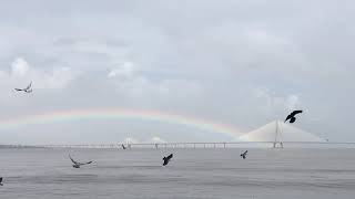 Monsoon Rainbow of Mumbai (Bombay)