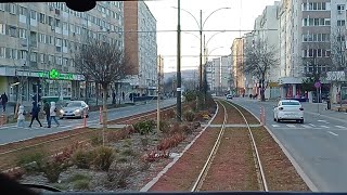 Reșița Tramway Cab Ride - Reșița Montană to Terminus.