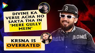 NAEZY KA CRAZY Rapid Fire on Rating Rappers, Divine, Raftaar, Honey Singh \u0026 more | Krsna | Badshah