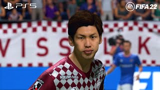 FIFA 22 PS5 | ヴィッセル神戸 vs 横浜F・マリノス | ACLベスト16 | 4K |【AI vs AI】