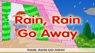 Rain Rain Go Away Nursery Rhyme In English | Nursery Rhyme With Lyrics | Children Rhymes