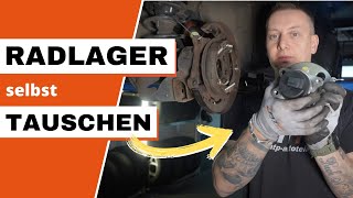 🔧 Geschraubtes Radlager wechseln – Schritt für Schritt Anleitung! 🔧