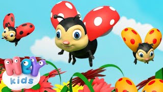 Coccinelle, Demoiselle ! | Chansons d'animaux | HeyKids Français | Animaj Kids