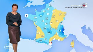 Anaïs Baydemir pour le journal météo climat du midi sur France 2 le 5 Janvier 2025