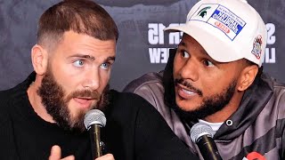 ANTHONY DIRRELL TELLS CALEB PLANT TO STFU AS HEATED VERBAL ALTERCATION ENSUES AT FINAL PRESSER!