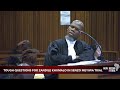 TOUGH QUESTIONS FOR ZANDILE KHUMALO IN SENZO MEYIWA TRIAL