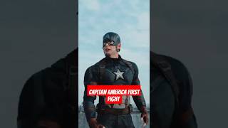 THE FIRST OF CAPTAIN AMERICA'S FIGHT AFTER THE TRANSFORMATION.#marvel #captainamerica