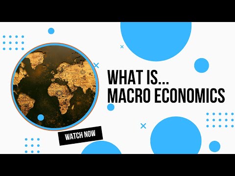 What is Macroeconomics quizlet?