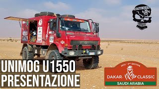 RAMINGO 4x4 - Dakar Classic 2022 - Mercedes UNIMOG U1550 - Alfano/Macrini/Morosi - Presentazione