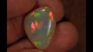 Brilliant Patchwork/Puzzle Pattern Welo Opal Cab - 9.8 ct