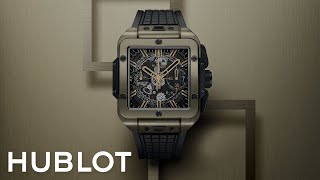 HUBLOT - SQUARE BANG UNICO MAGIC GOLD