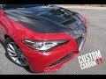 This Carbon Fiber Alfa Romeo Giulia Hood Costs How Much?!