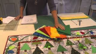 Holiday Lights: Applique and Quilting