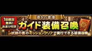 FFRK　ガイド装備召喚　おまけ選びまでノーカット