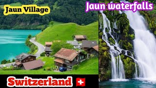 Jaun waterfall Switzerland| Jaun waterfall| Most beautiful place in Switzerland|Jaunpass#Switzerland