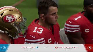 NFL LIVE🔴 Detroit Lions vs San Francisco 49ers| Week 17 NFL Full - 30 December 2024 Madden 25 PS5