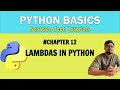 🔥 Master Python Lambda Functions in 10 Minutes | Anonymous Functions Explained with Examples